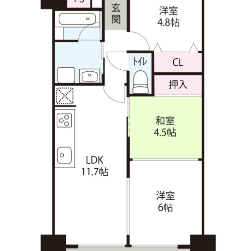 【リフォーム済み×即入居可】梅田へ15分・三宮へ31分。｜1,000万円台で手に入れる、賢く・心地よい新生活