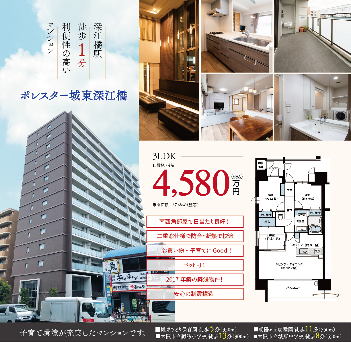 ポレスター城東深江橋